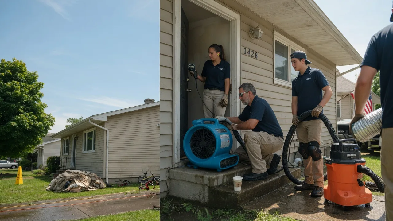 Water Damage Restoration in La Prairie, IL near me
